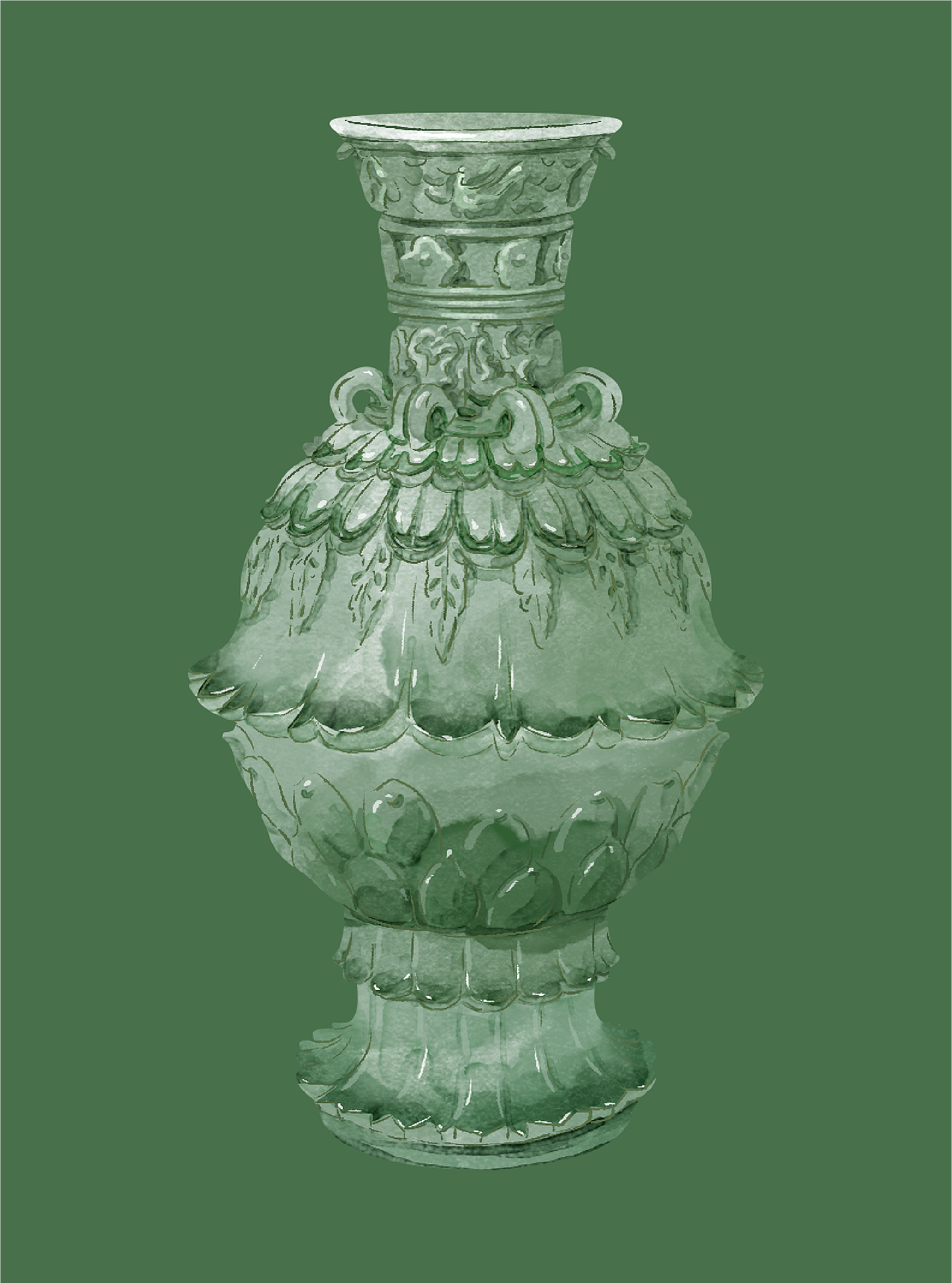 各时期陶瓷器型与纹样