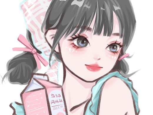 手绘卡通头像