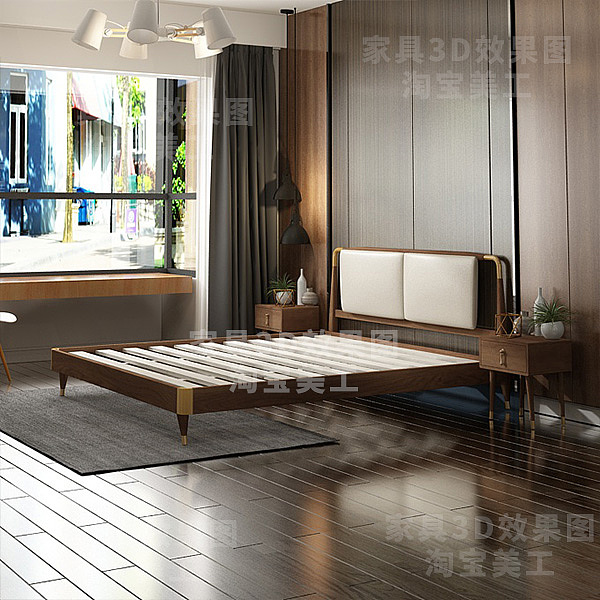 北欧家具3D效果图 家具详情页（图ZMTIxNTAzNTUy） - 电商 - 站酷设计师MRYINXIN原创素材 - 站酷ZCOOL