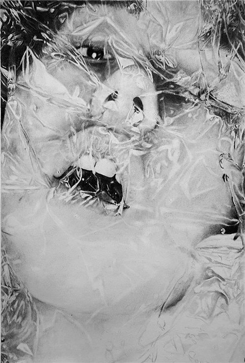 王F_手绘《水、薄膜和表情 》作画步骤