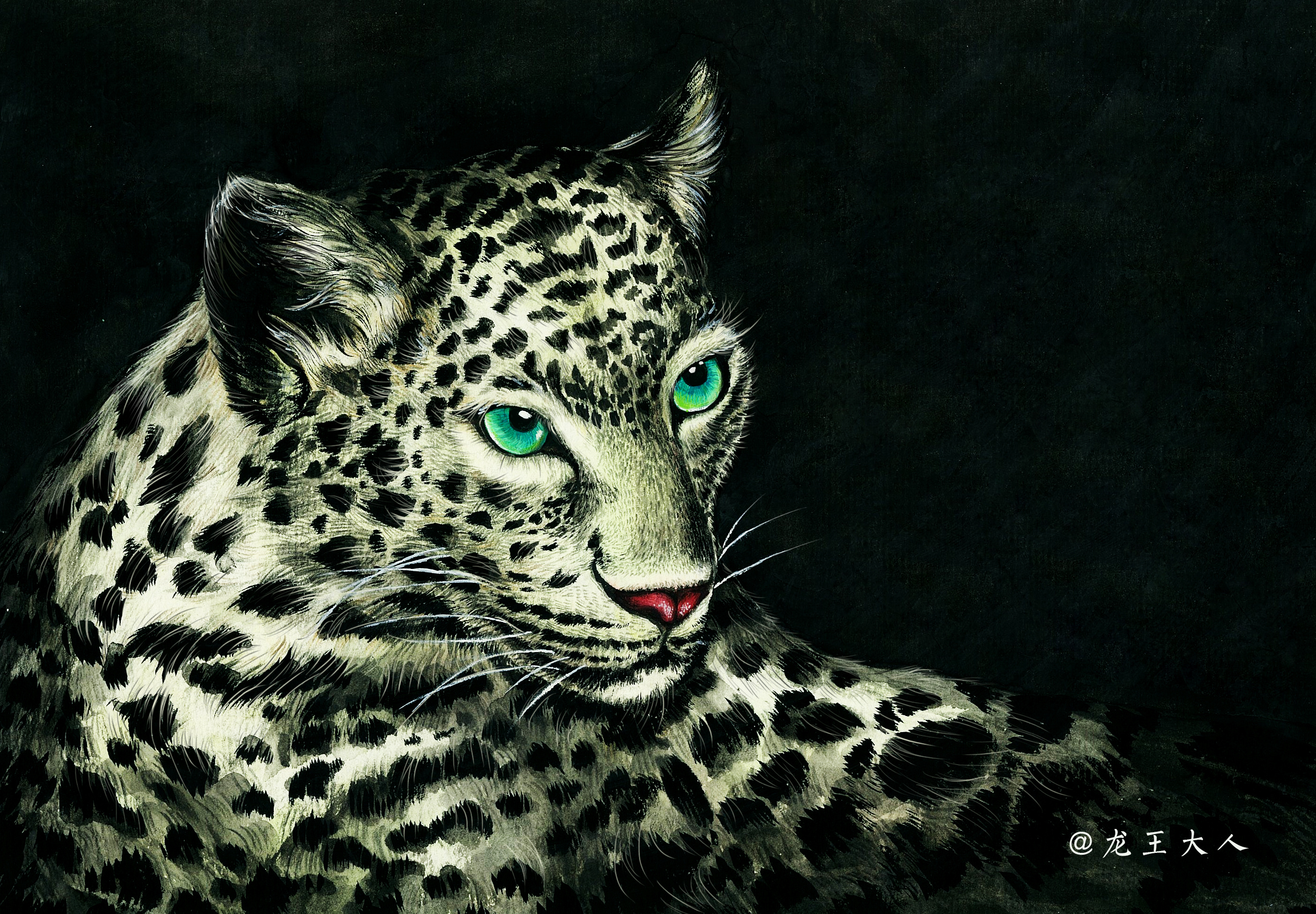 水彩——猎豹|插画|创作习作|金龙鱼jl - 原创作品 - 站酷 (zcool)