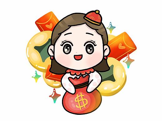 卡通新年图 