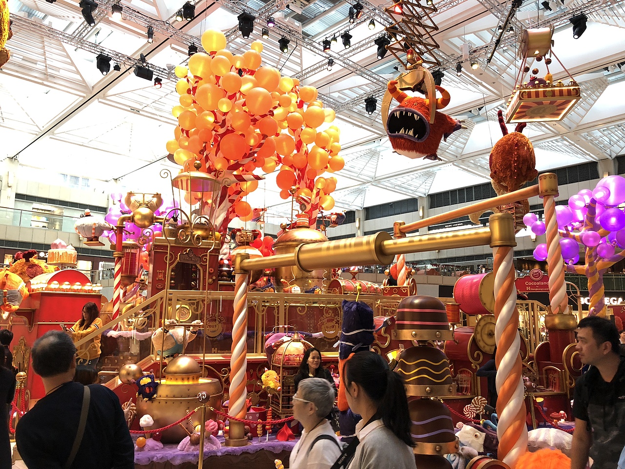 圣诞美陈(香港置地广场)