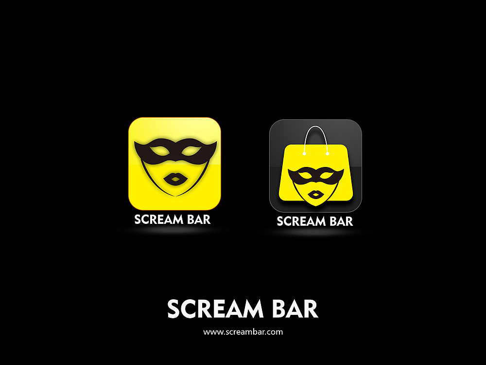 “尖叫吧”品牌LOGO设计（图ZNjczMTUxNDA=） - 品牌 - 站酷设计师AOCHDA奥创原创素材 - 站酷ZCOOL