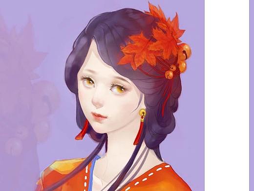 楓葉（個人主頁-ZMzc3NjI2MDQ=） - 游戲原畫 - 站酷設(shè)計師鶴銜書來原創(chuàng)素材 - 站酷ZCOOL