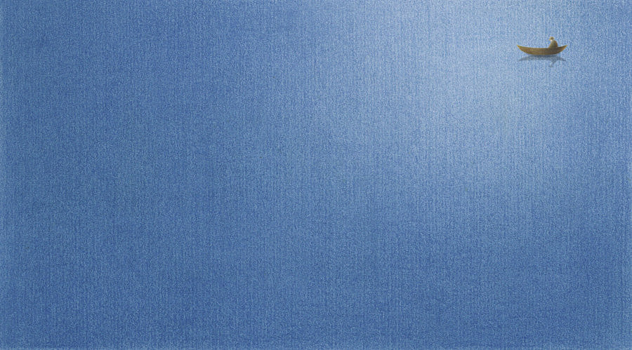 河的第三条岸#深圳大学#（图ZOTkyNTQ3Mg==） - 艺术插画 - 站酷设计师张佳程原创素材 - 站酷ZCOOL