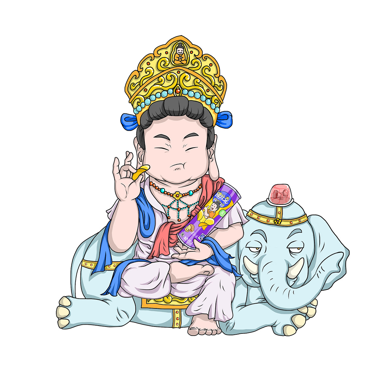 原创q版系列菩萨