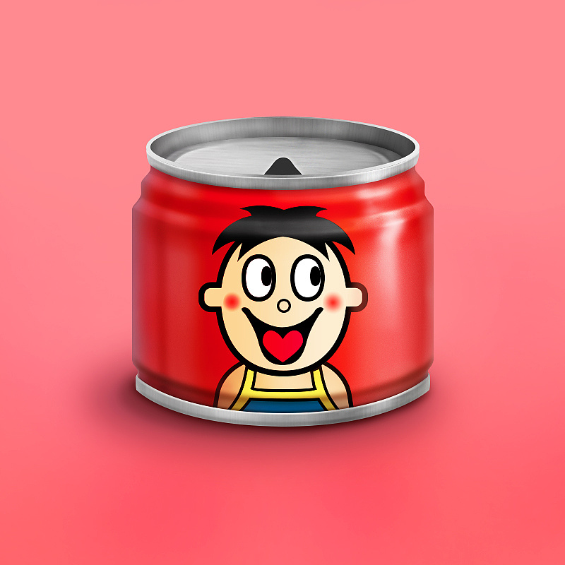 拟物icon 小旺仔
