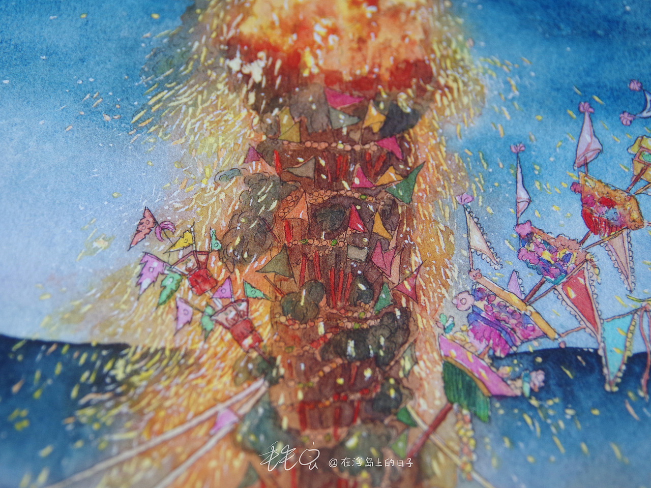 怪物大理5——平淡生活里隆重的浪漫（图ZMjExMjM3NzYw） - 商业插画 - 站酷设计师在浮岛上的日子原创素材 - 站酷ZCOOL