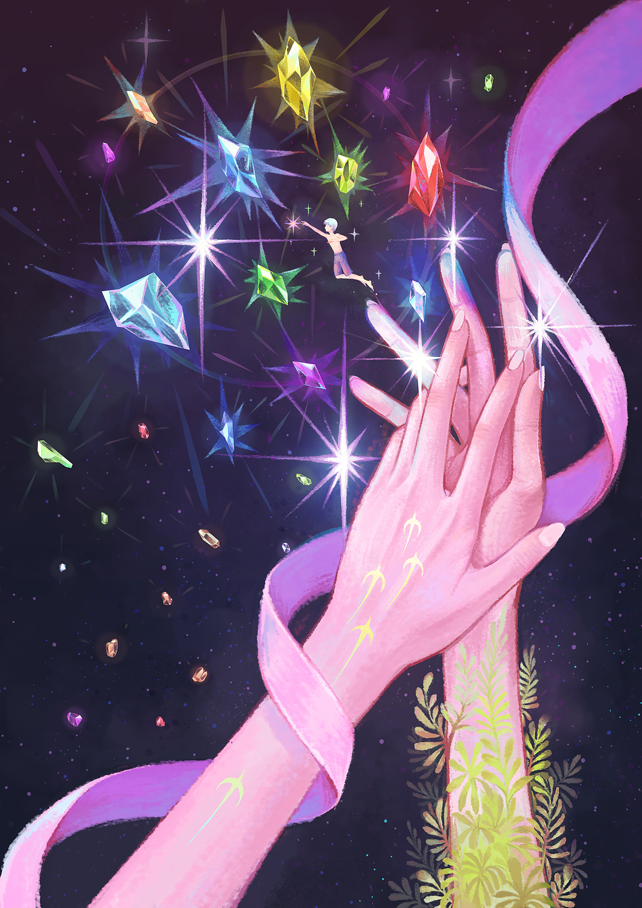 由手物联想的创意场景插画（图ZMjgwOTEwNDA0） - 创作习作 - 站酷设计师风之首恶FZSE原创素材 - 站酷ZCOOL