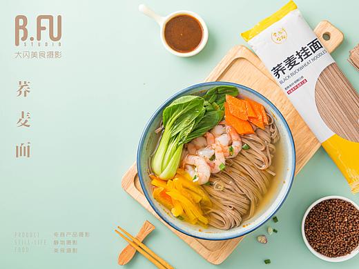 电商产品摄影 || 蓝莓酱&荞麦面 X 农道好物