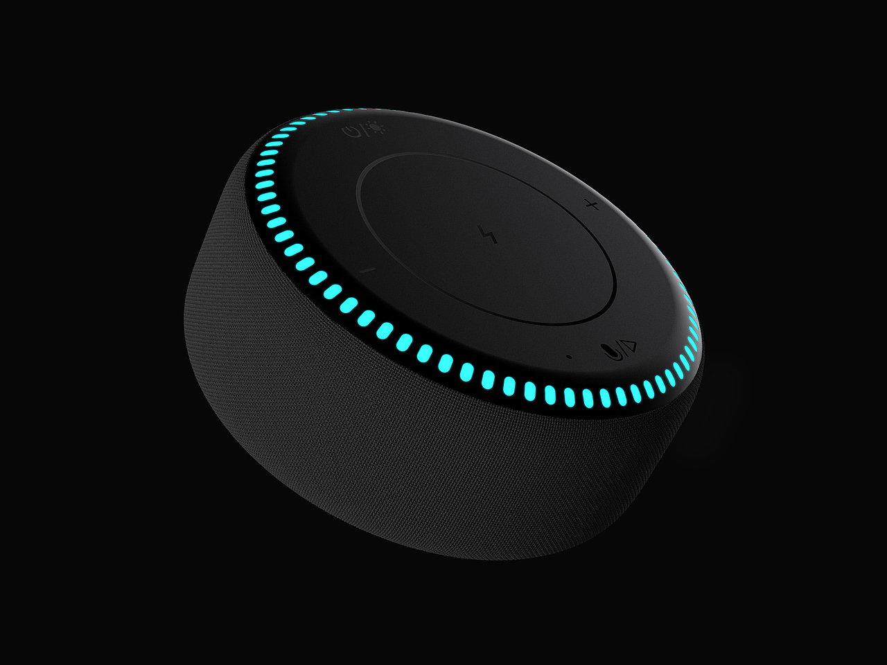 蓝牙音箱产品渲染