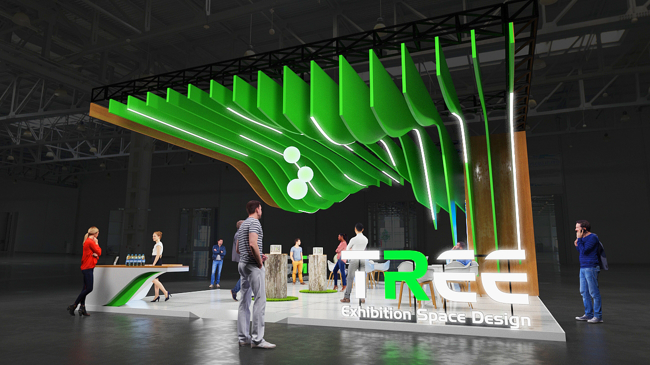 展台设计方案（图ZMjc2MDIzNjQ0） - 展陈设计 - 站酷设计师瑞tree原创素材 - 站酷ZCOOL