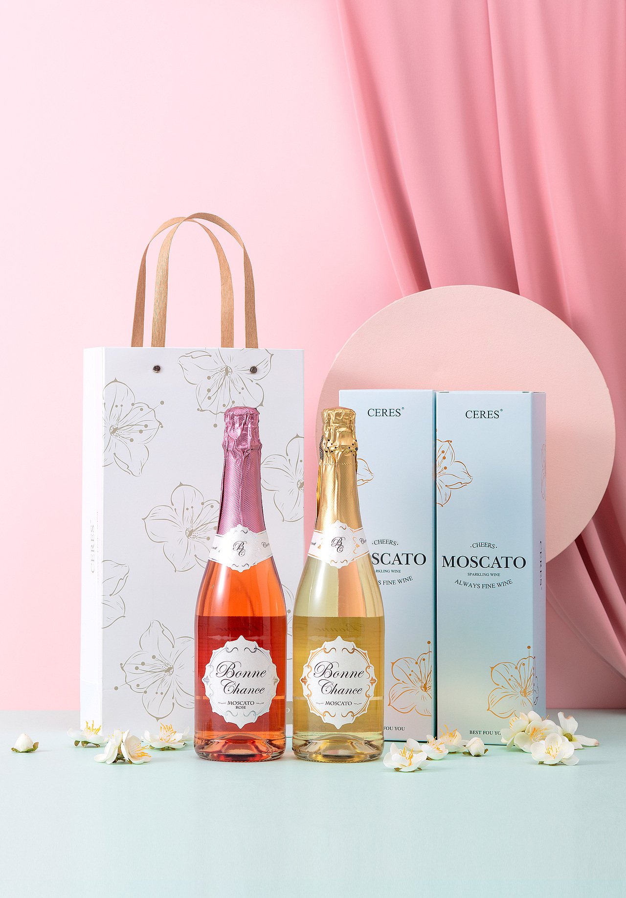 红酒 冰酒 葡萄酒-静物摄影