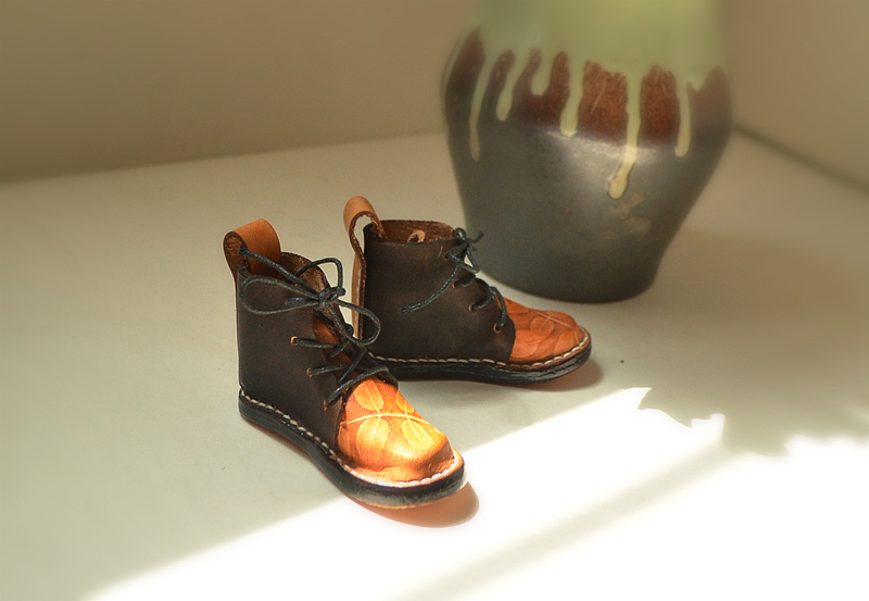 贤哥顽皮---原创手工小皮鞋