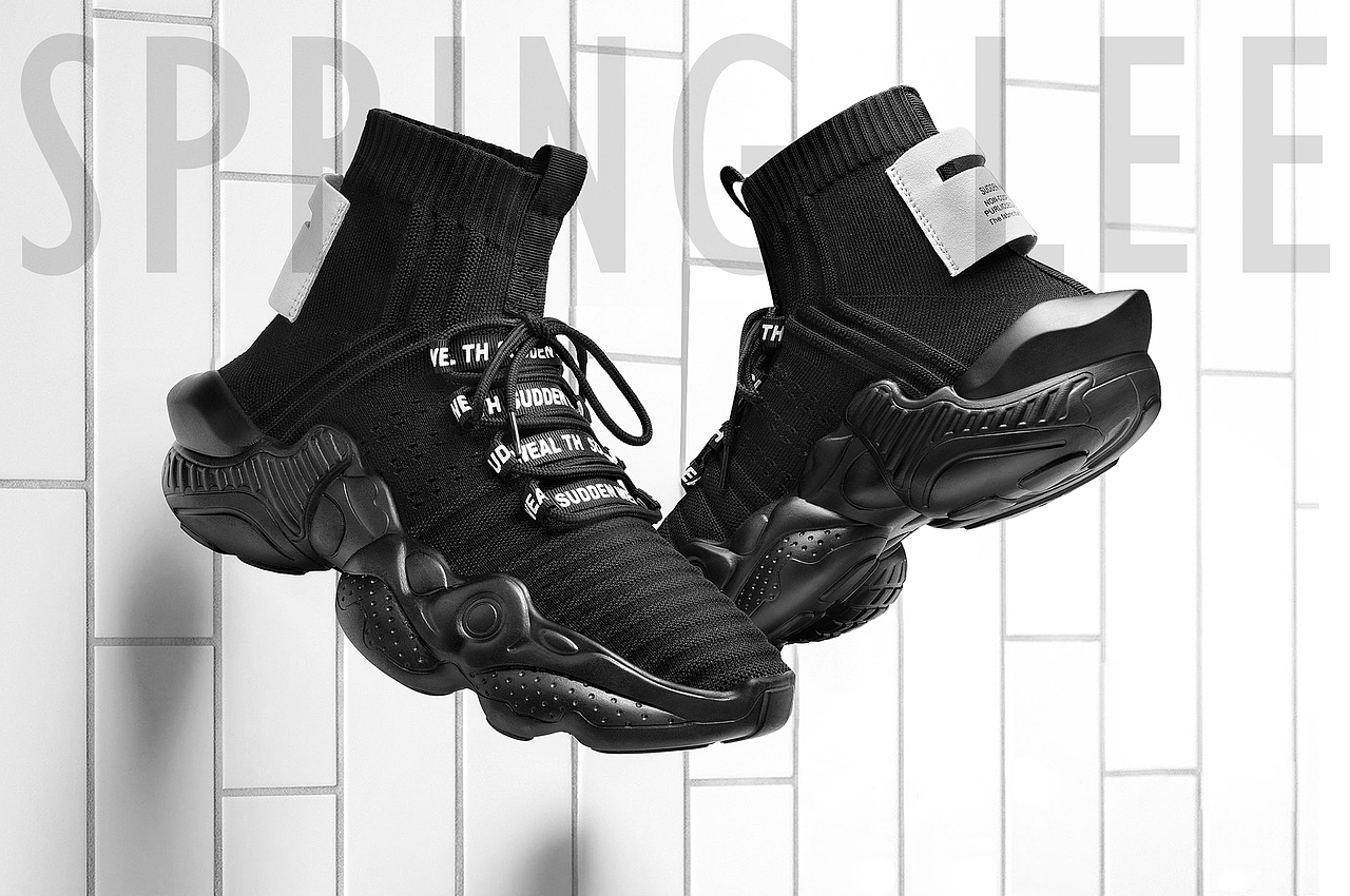 追光的阿姨-鞋类