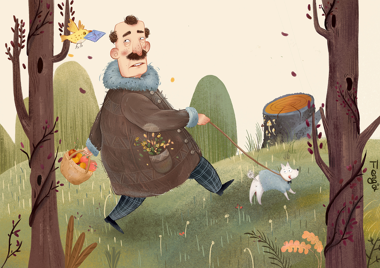 人物插画（图ZMTg1MDY4Njk2） - 创作习作 - 站酷设计师嗨鱼先生原创素材 - 站酷ZCOOL