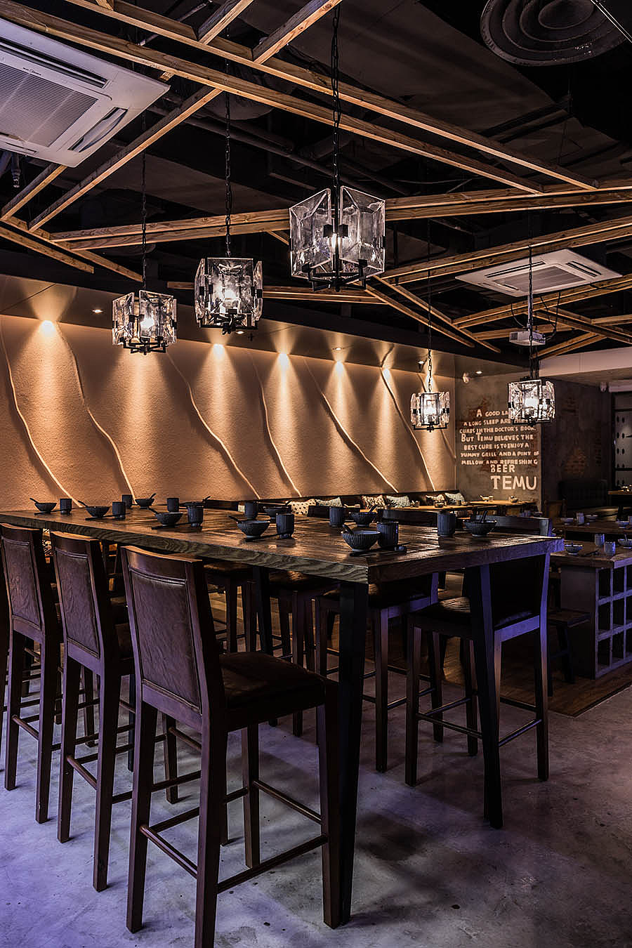 餐饮空间设计杭州特幕烤肉店