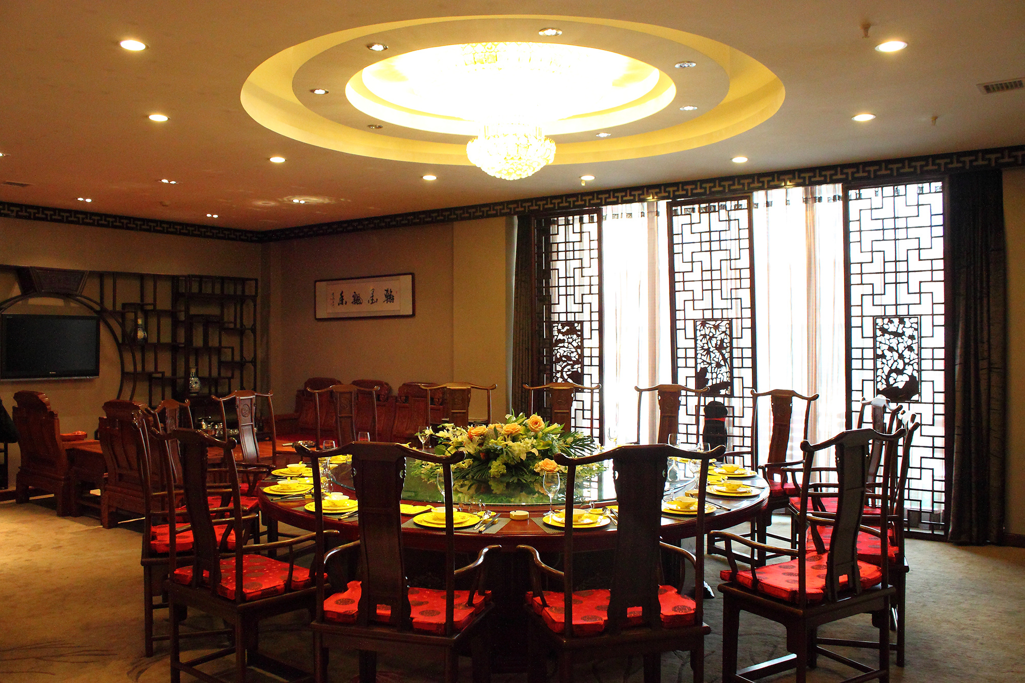 【摄影】中餐厅环境展示
