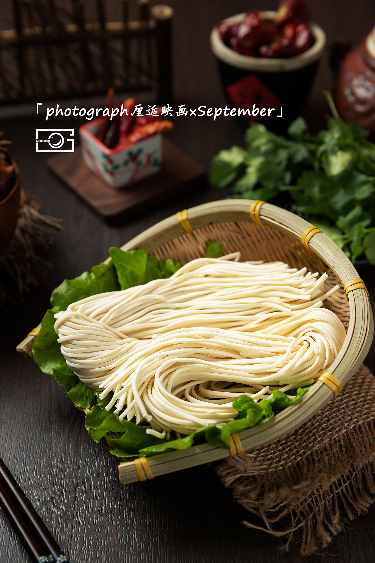 中国式菜单拍摄