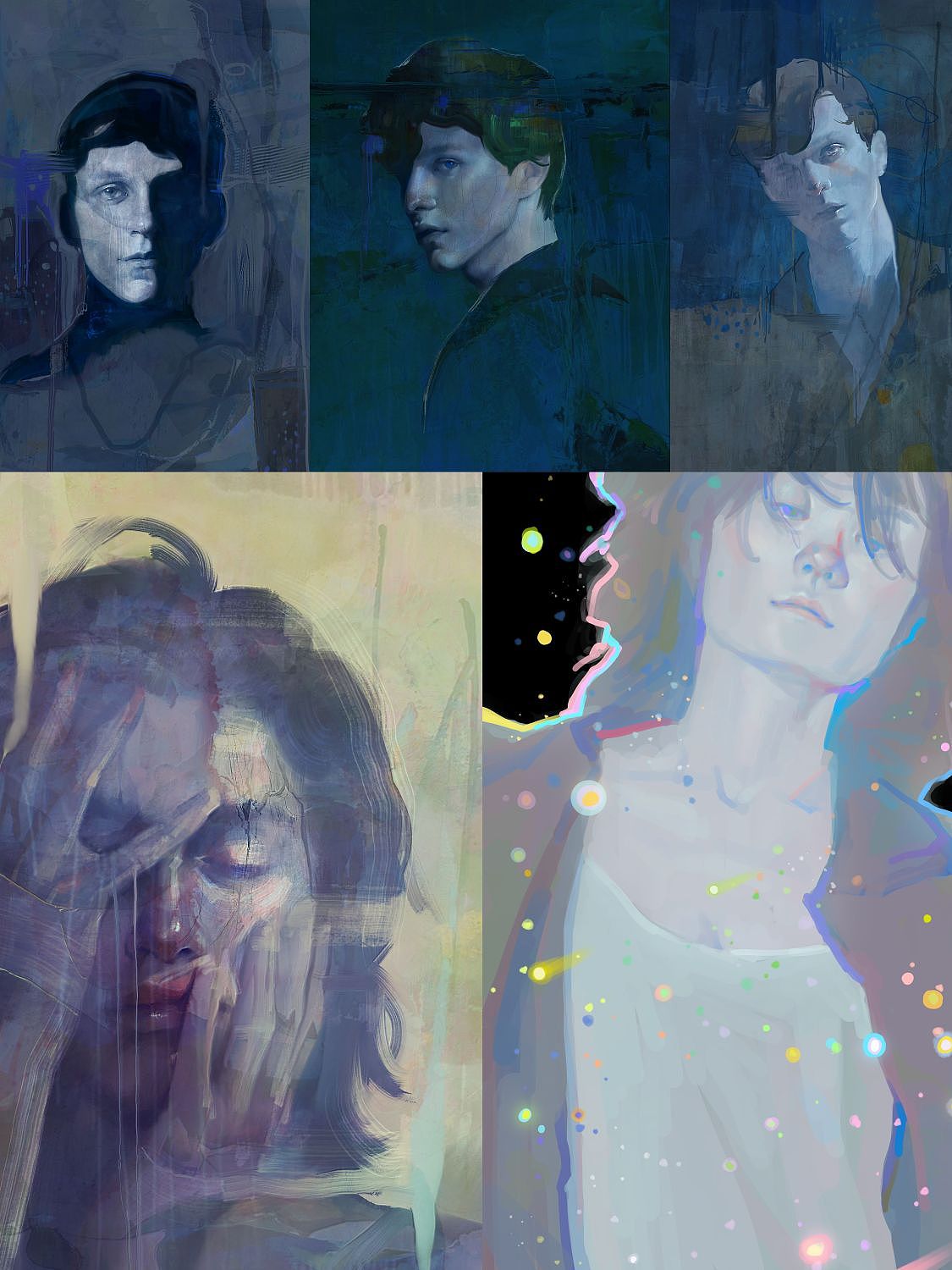 2023年1月绘画总结（图ZMzI4Njg5Njky） - 创作习作 - 站酷设计师树下野猴原创素材 - 站酷ZCOOL