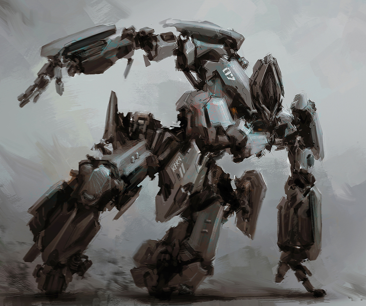 概念机甲设计 1905