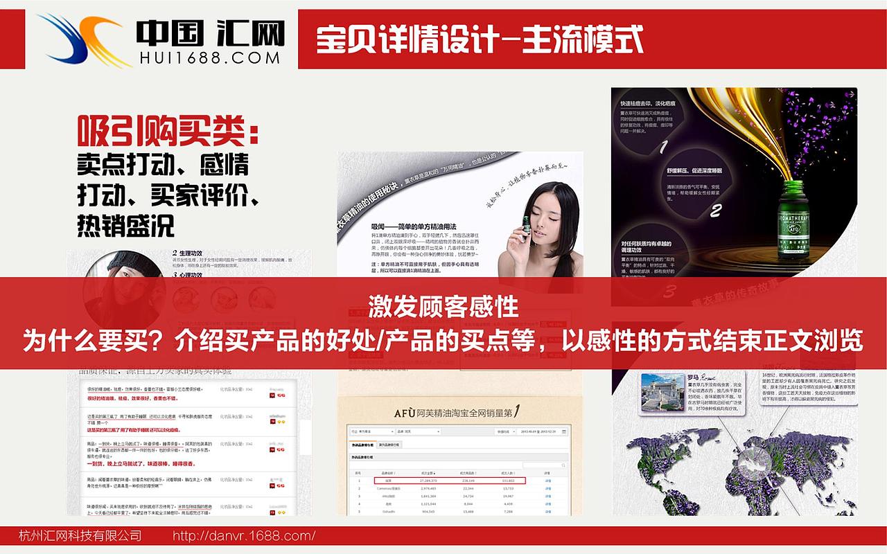 中国·汇网 设计部分享会-宝贝详情页设计制作