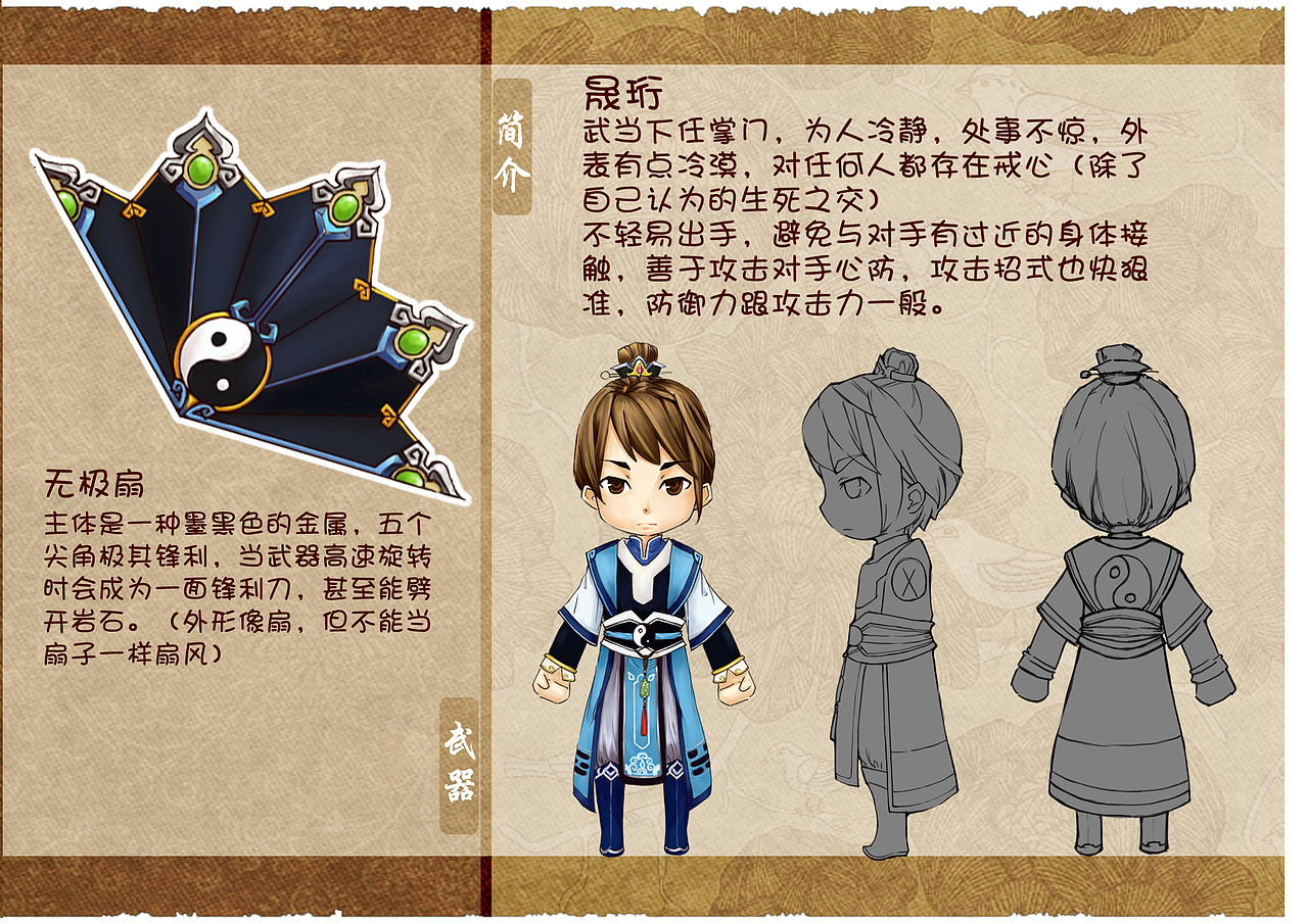 江湖四丁友笑傲江湖中峨眉衡山武当和少林四个门派的弟子角色设计