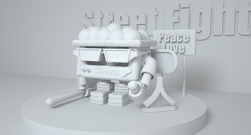 原创潮玩IP设计-方块小子🧩