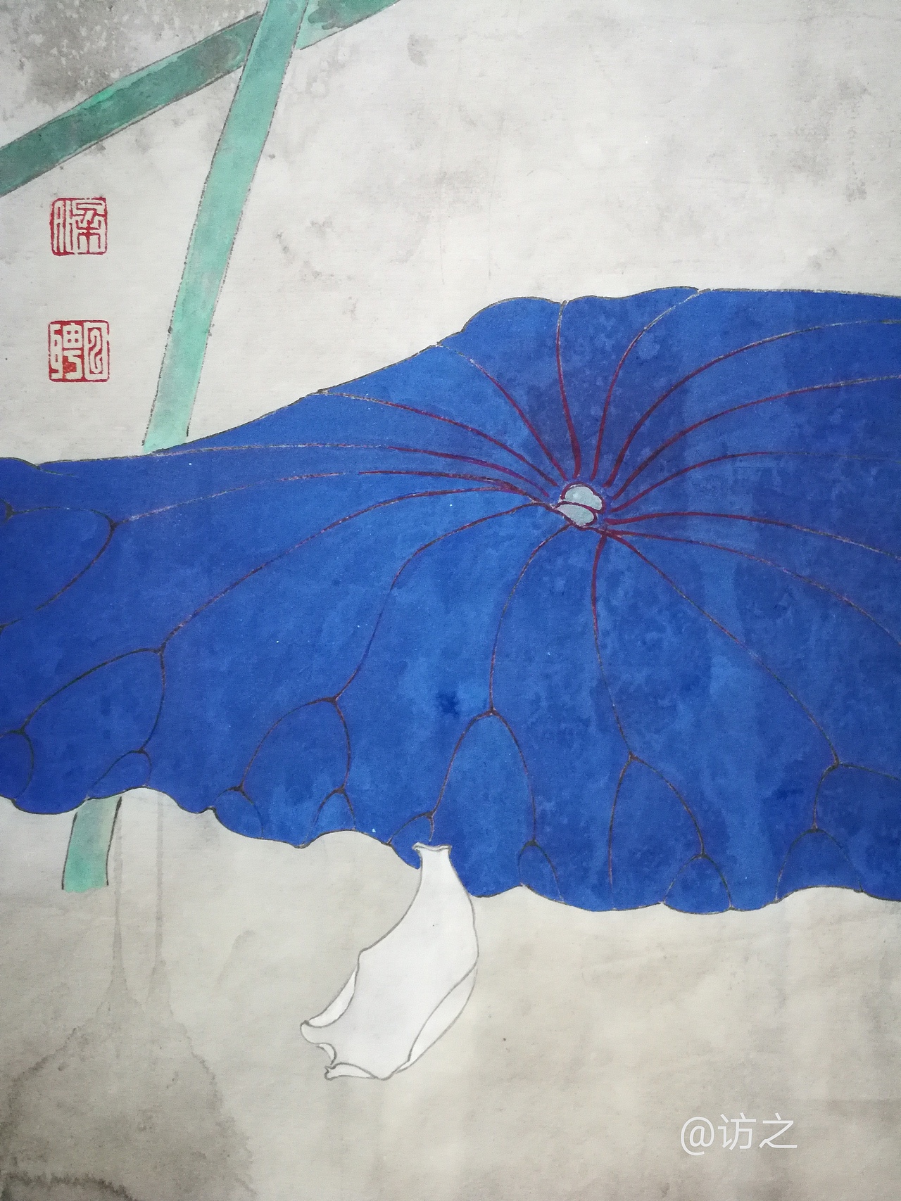 落花比汝尚多情（圖ZMjA5NTEyMTY0） - 繪畫(huà) - 站酷設(shè)計(jì)師訪之原創(chuàng)素材 - 站酷ZCOOL