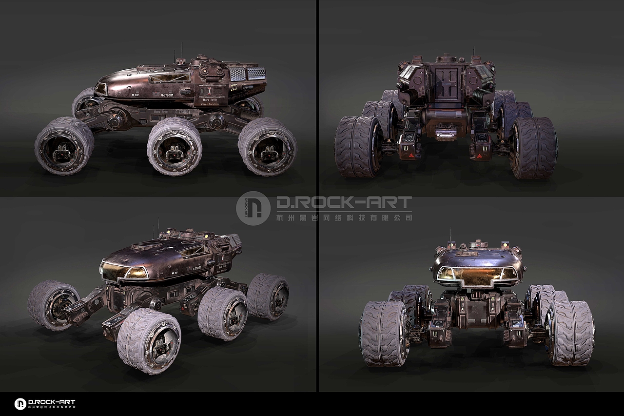 DROCK丨3D载具：学生作品分享~（图ZMTgzMzM0MTI0） - 机械/交通 - 站酷设计师DRockArt原创素材 - 站酷ZCOOL