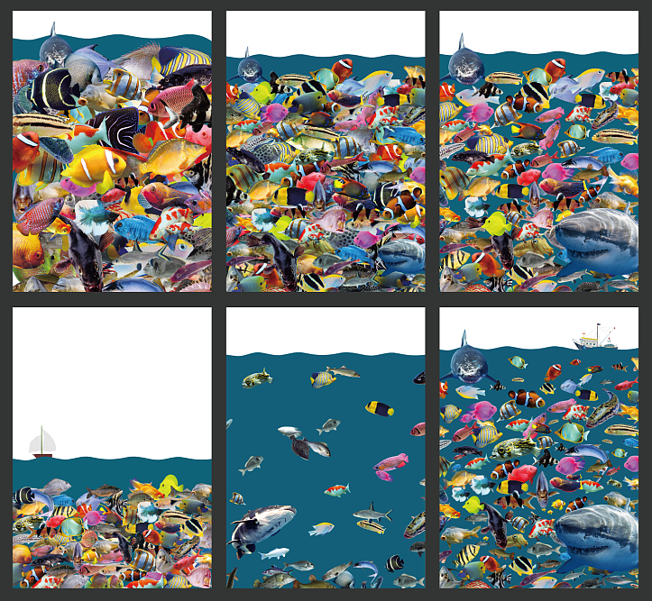 部分创作历程图，因为要参赛 所以前前后后修改了很多次。最后拿了一个浙江省多媒体大赛 二等奖 。不是很高，不过对自己来说是一个不错的锻炼。值得纪念