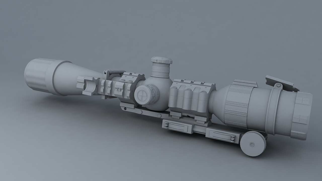 瞄准镜练习作品