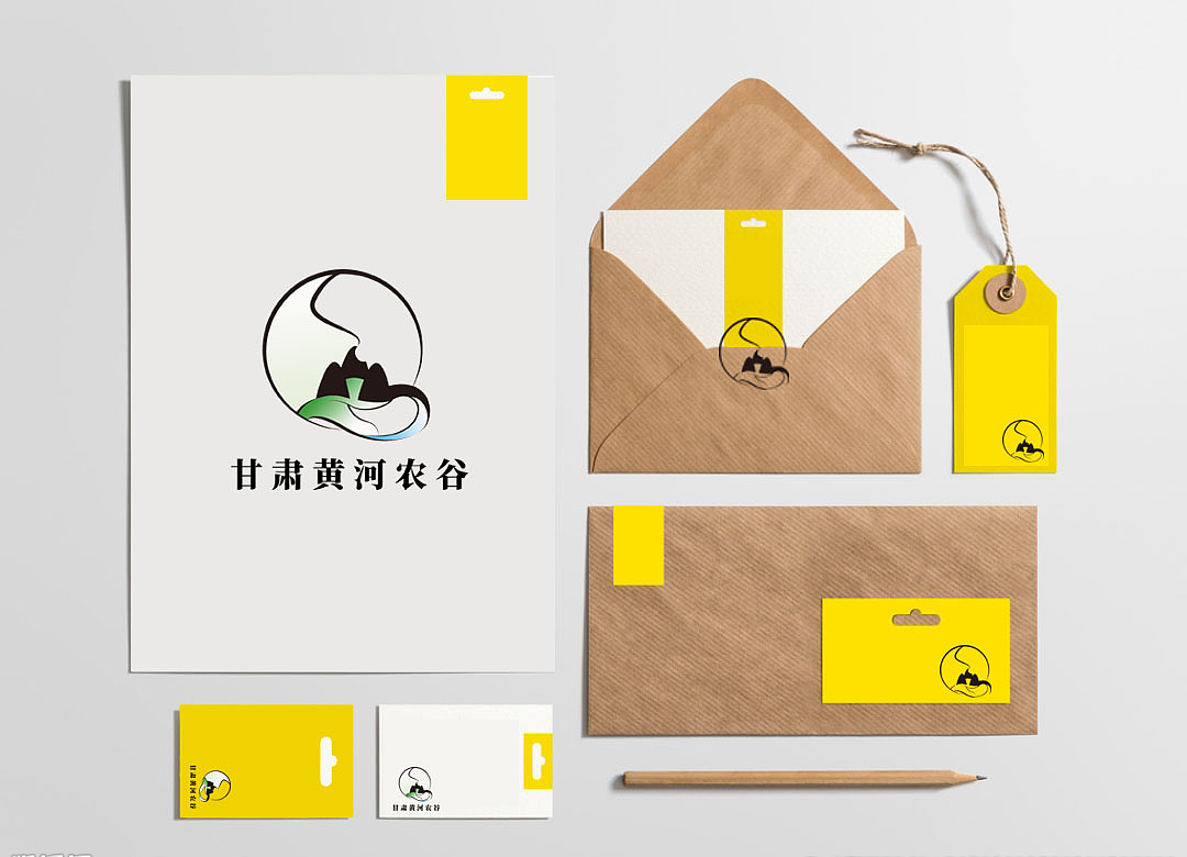 黃河農谷（圖ZMTk0OTg5NTI0） - Logo - 站酷設計師大碼人原創(chuàng)素材 - 站酷ZCOOL