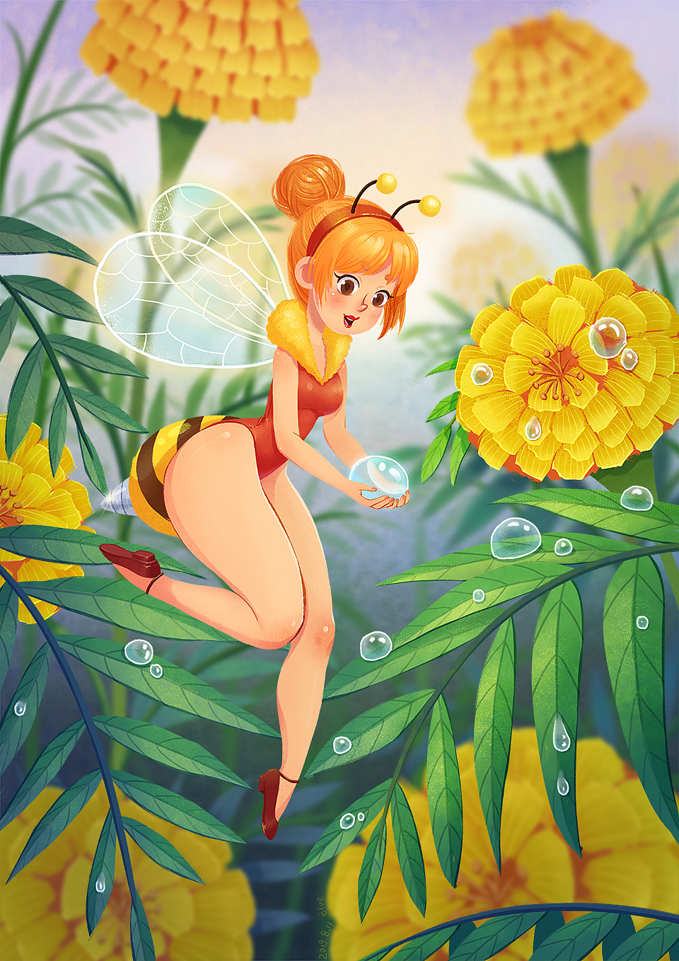 白露-工作日（图ZMTcxNDM5NTM2） - 创作习作 - 站酷设计师画画的布鲁原创素材 - 站酷ZCOOL