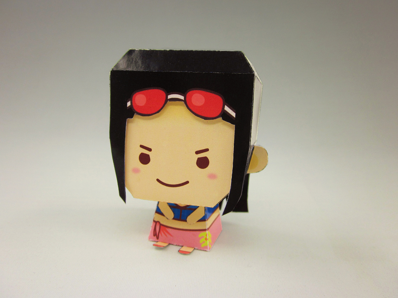 海贼王公仔_纸模型设计