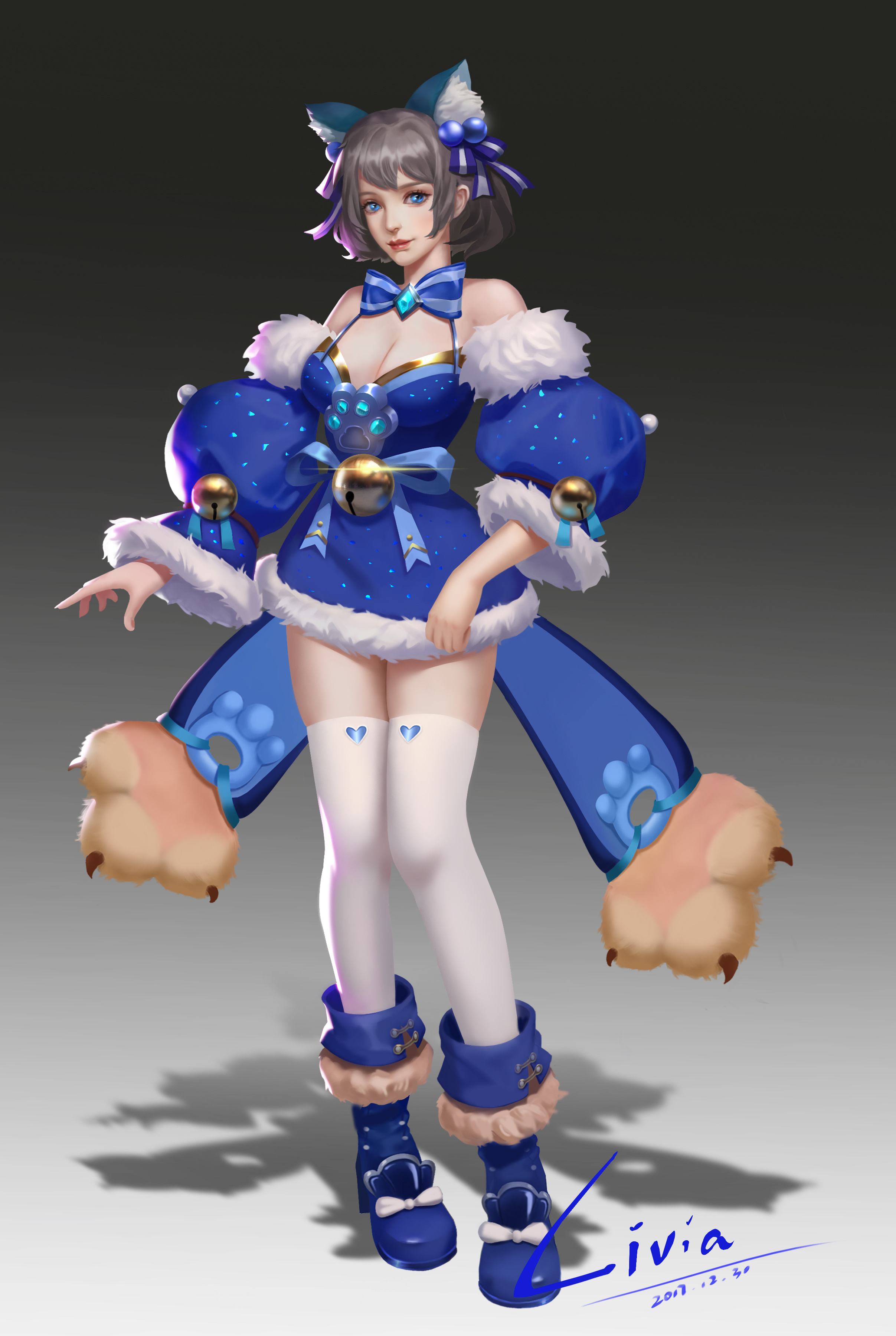 人设|插画|游戏原画|livia_ - 原创作品 - 站酷 (zcool)