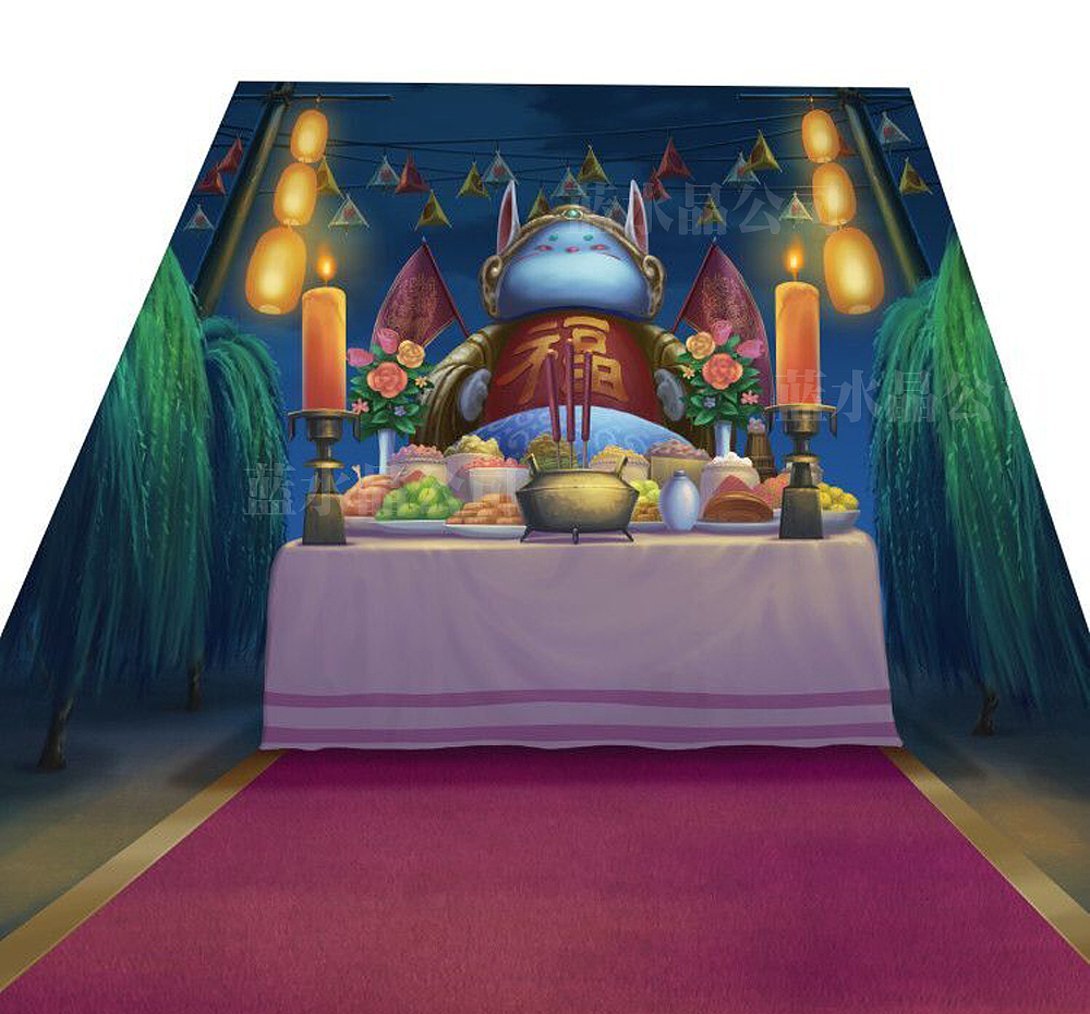 蓝水晶场景十年