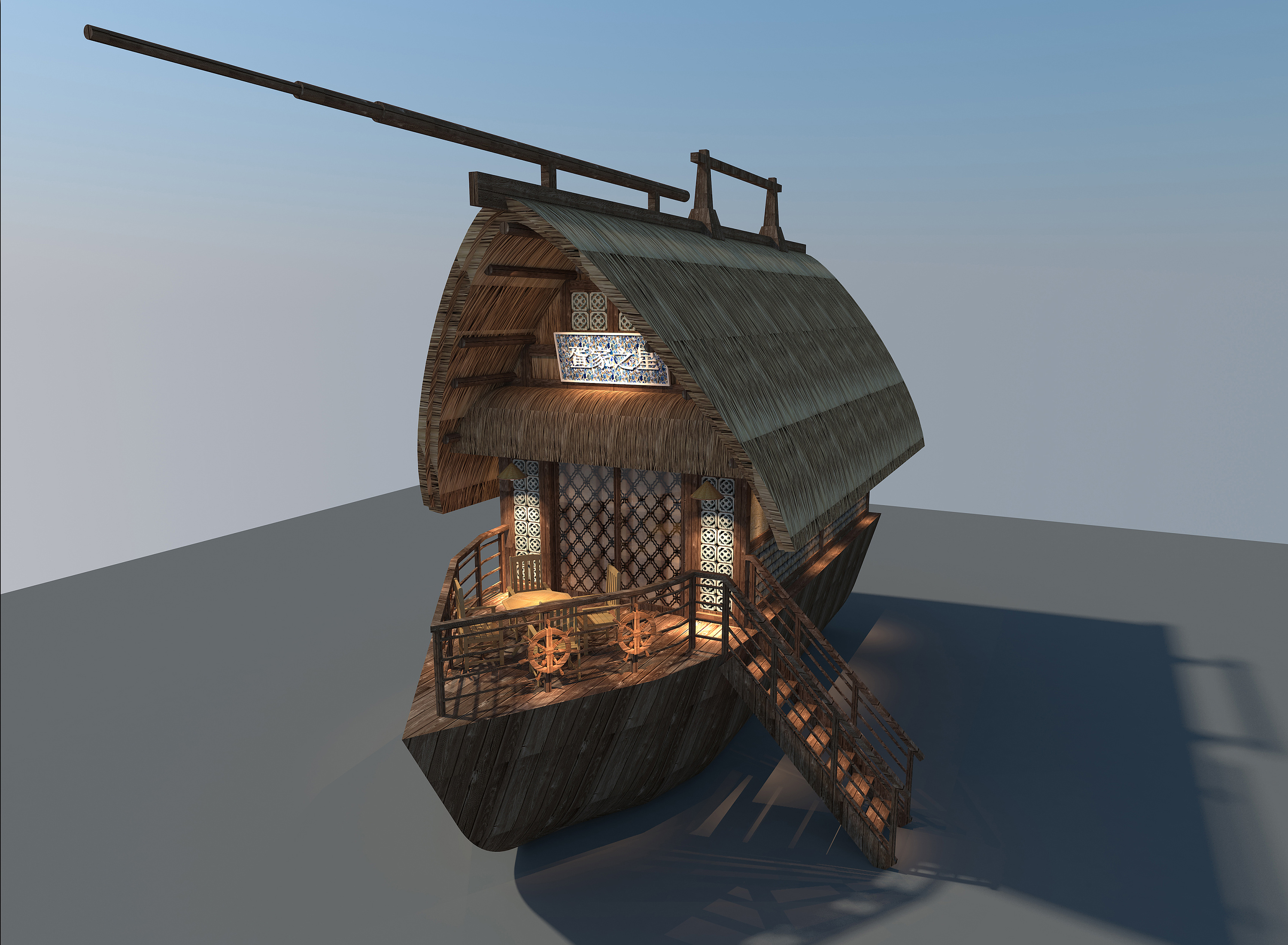 疍家故事风情产业园区-民宿(船屋民宿)