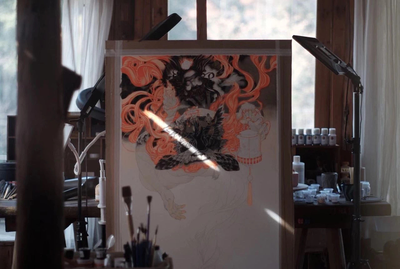 【艺术家联名款】游走在皮面的“三魂七魄”