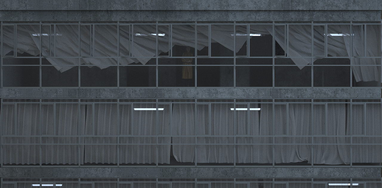 三维场景破旧医院（图ZMTgxMzA4MjY4） - 建筑/空间 - 站酷设计师一条蒸鱼原创素材 - 站酷ZCOOL