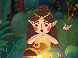 画一张插画需要几步？