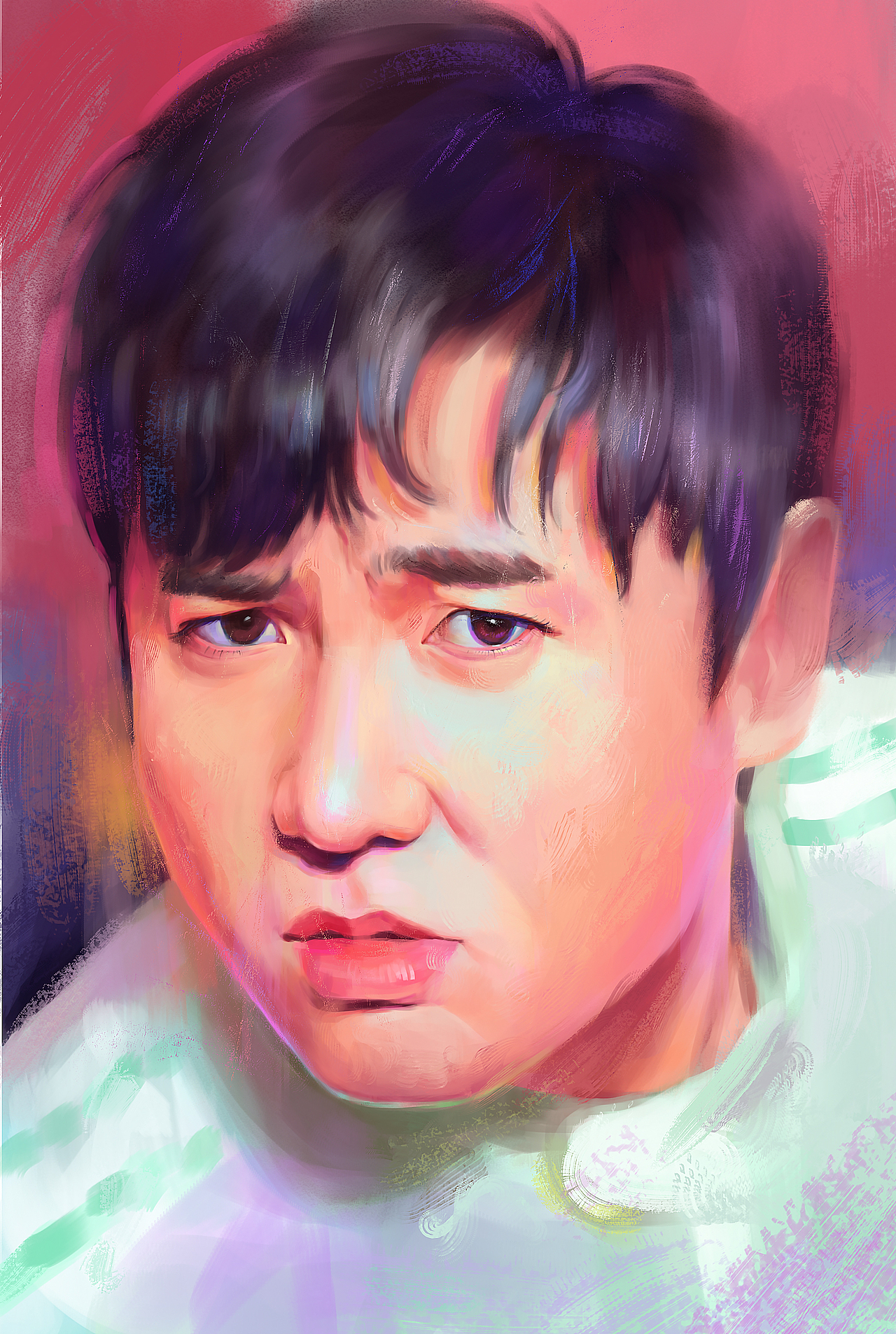 头像创作装饰画