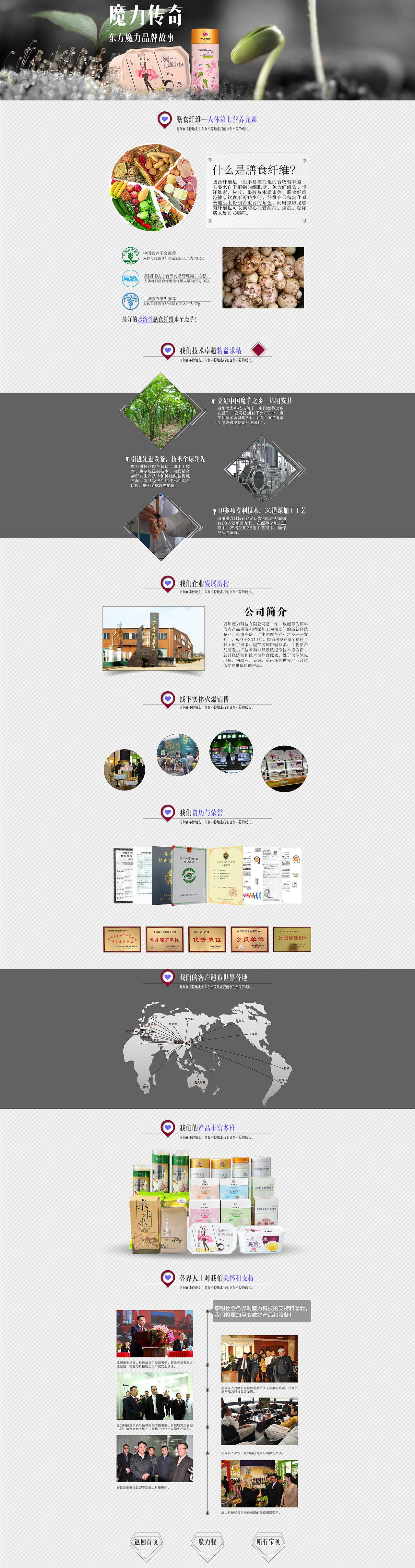 淘宝天猫京东1号店企业文化品牌故事承接二级子页面