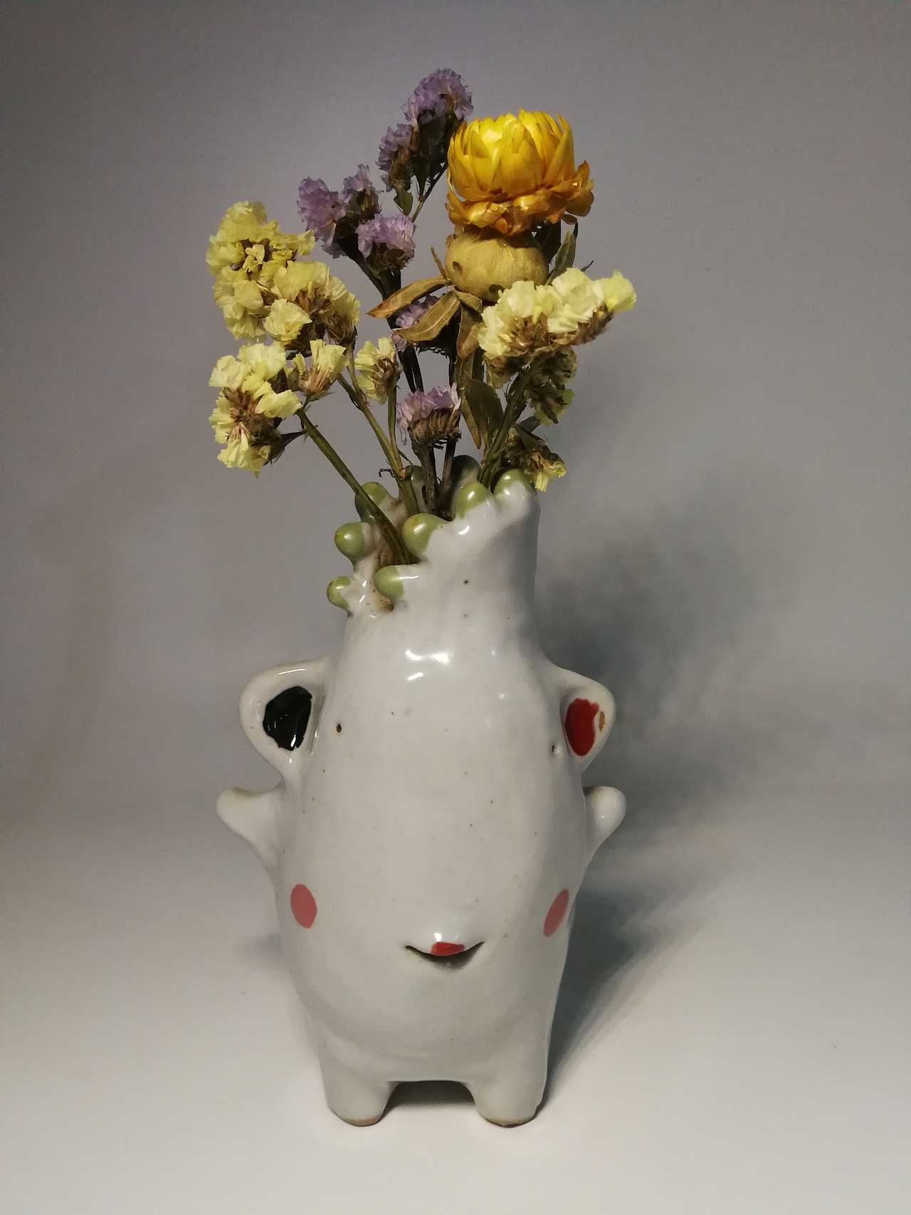 怪61物funnycraft工作室手工陶艺小怪物花瓶