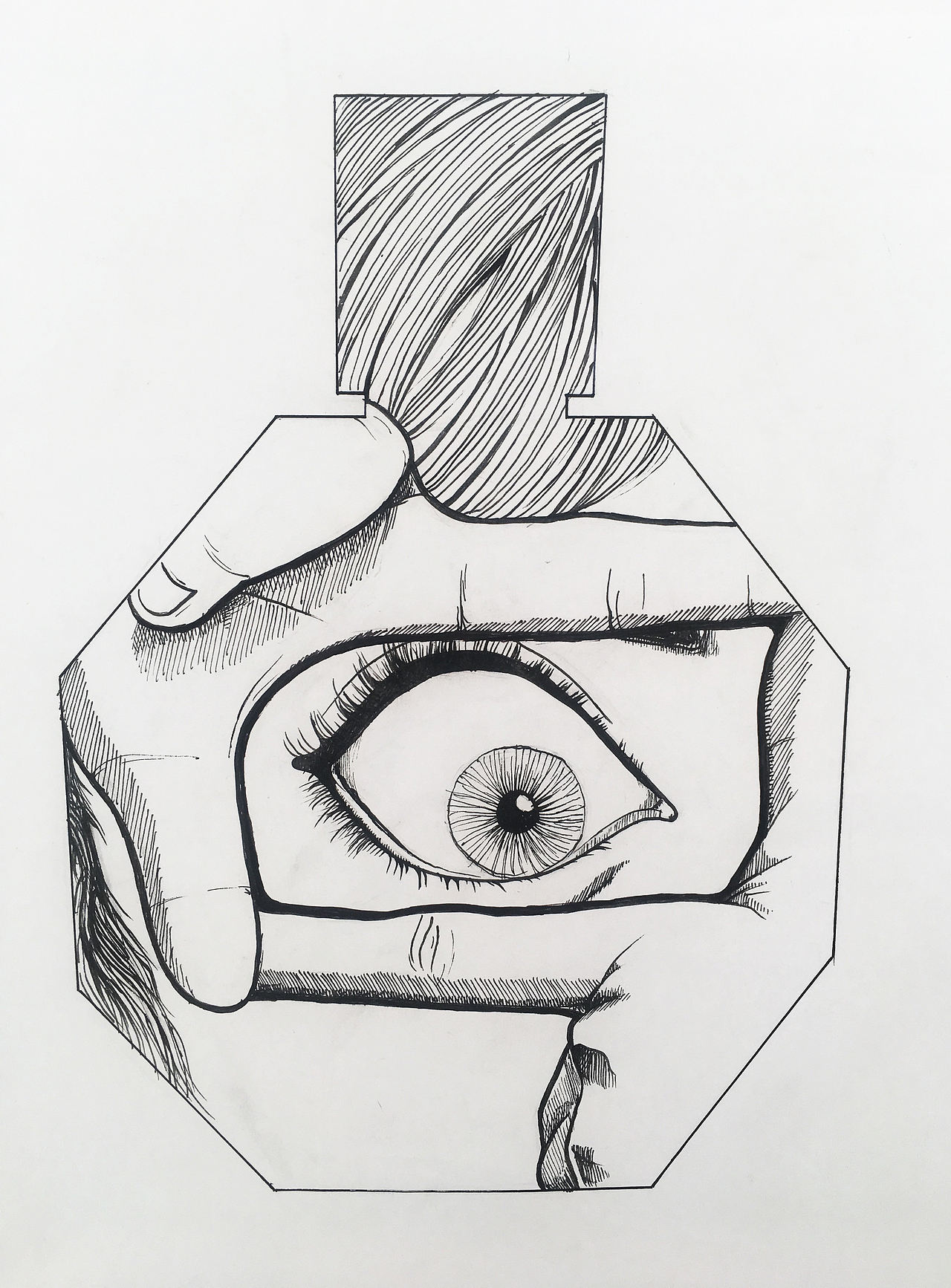 16年—17年视觉传达考研手绘（图ZMTE4OTUyMzE2） - 绘画 - 站酷设计师咖喱鱼丸Polly原创素材 - 站酷ZCOOL