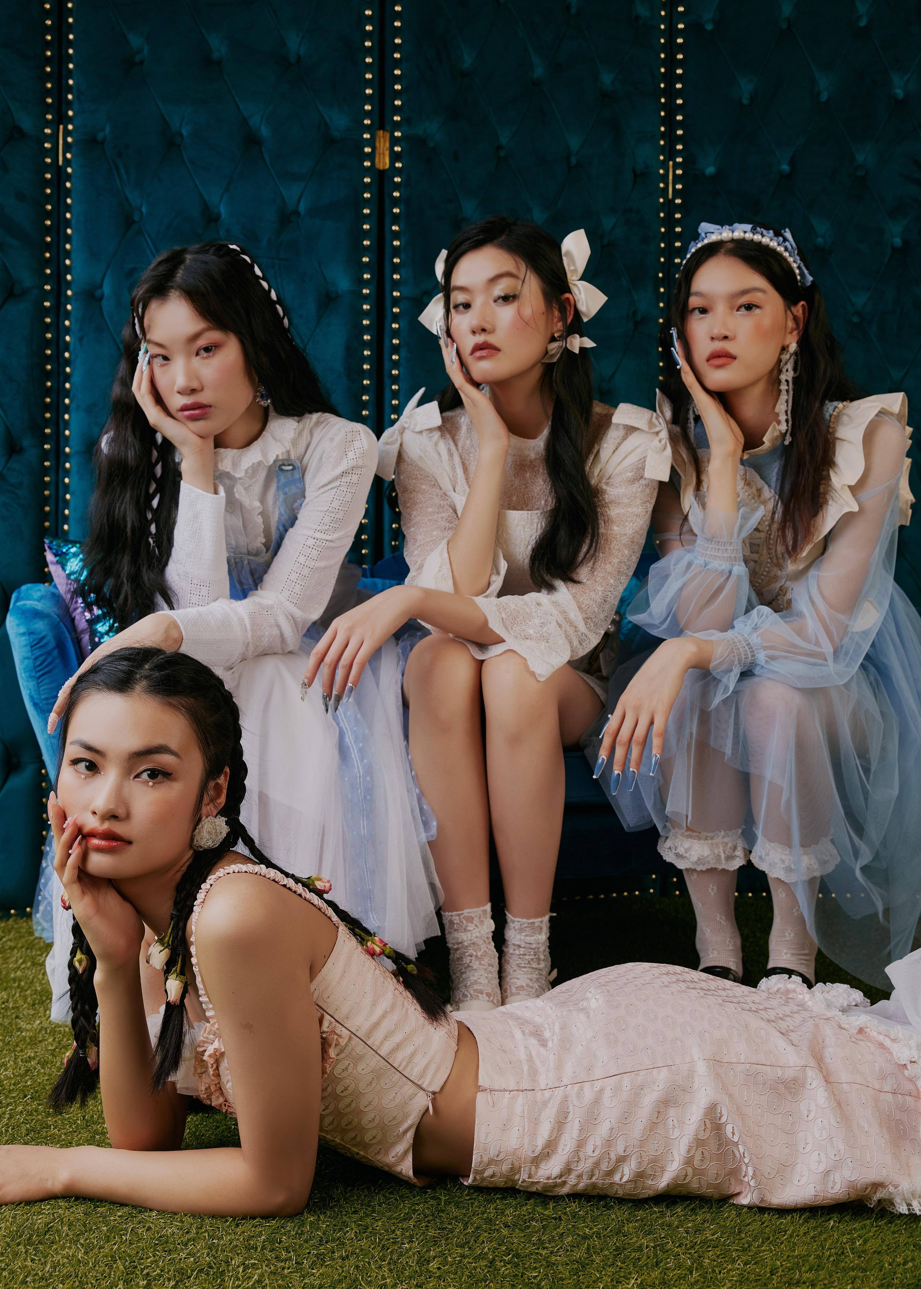 一组"女团"创作