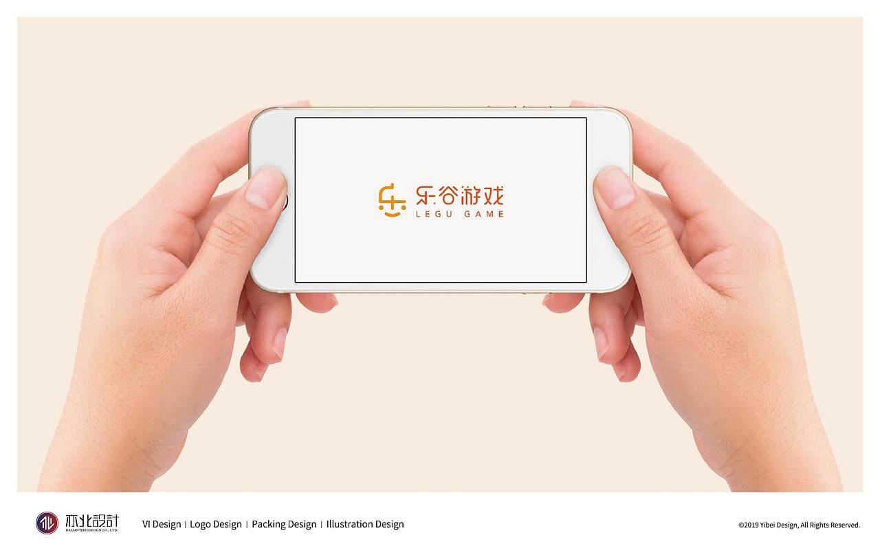 乐谷游戏娱乐科技logo设计