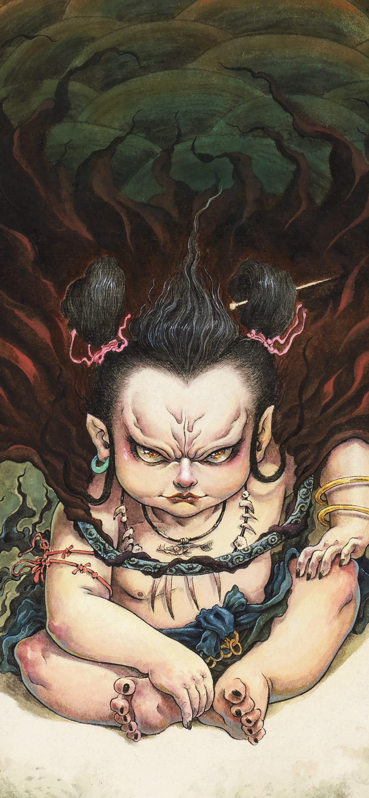 举报544分享原创作品插画创作习作《二龙交媾图》渣熊作3029绘画小