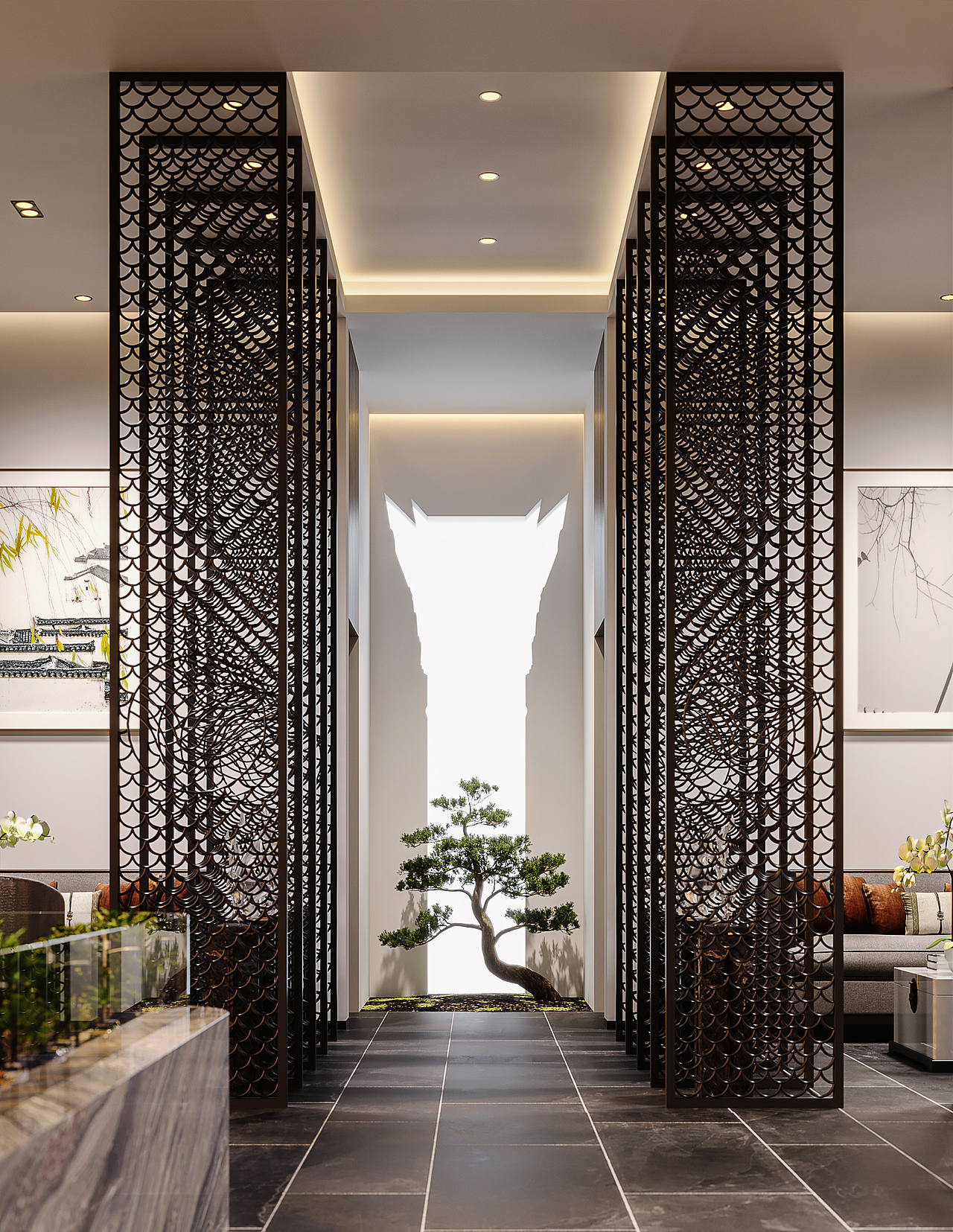 第一缕阳光丨售楼部（图ZMjk1NDQ1NzA0） - 商业空间设计 - 站酷设计师旧是远方原创素材 - 站酷ZCOOL